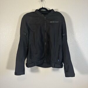 Rev'It Eclipse 2 Textile Motorcycle Jacket Black Men's Size XL Padded Full Zip